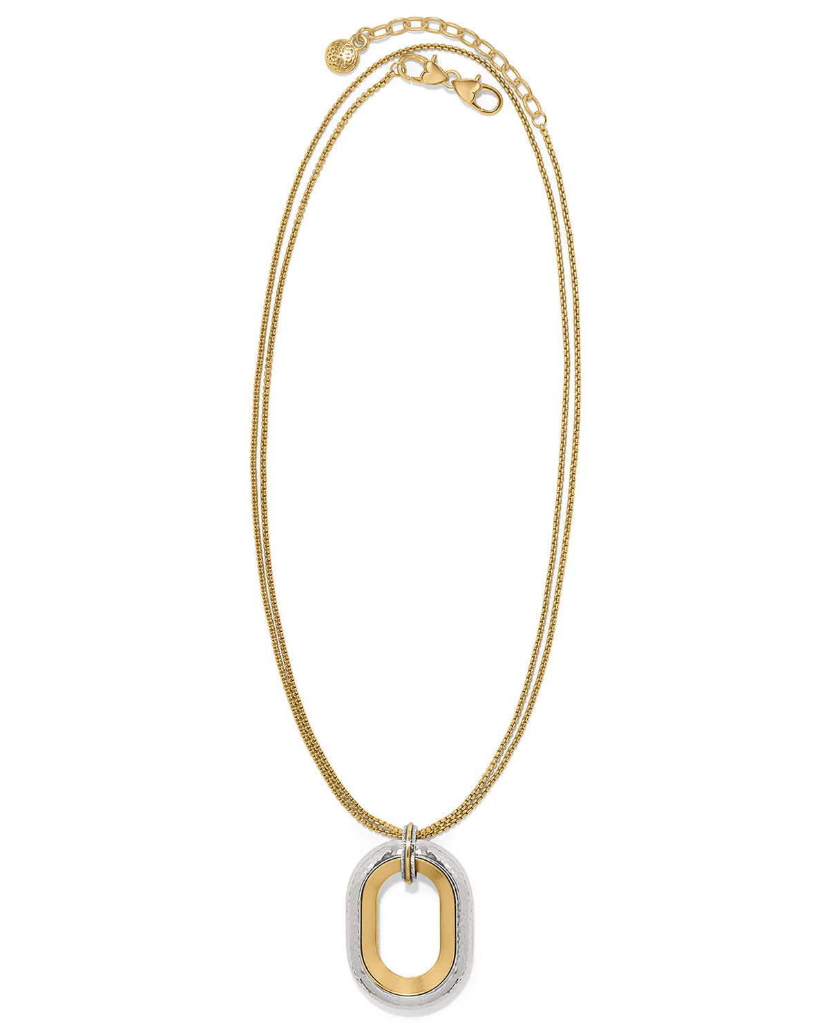 Brighton Medici Two Tone Conv. Necklace