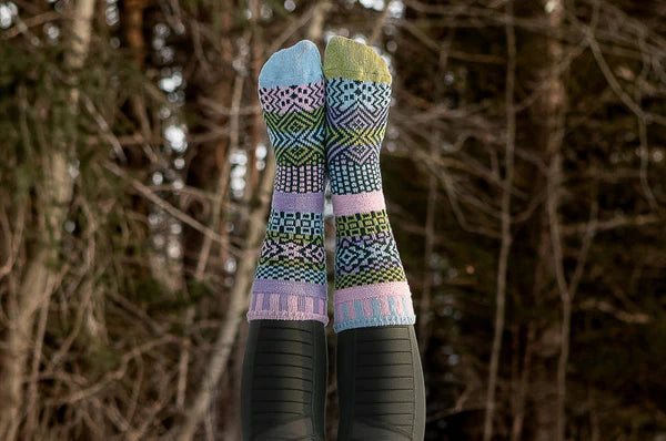 Solmate Crew Socks - Lilac