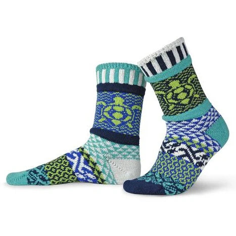 Solmate Crew Socks - Ocean