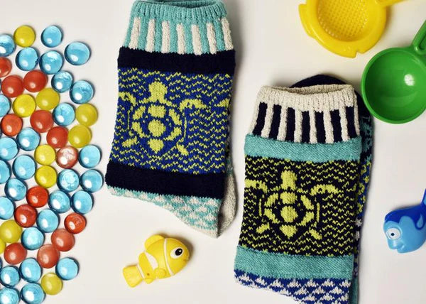 Solmate Crew Socks - Ocean
