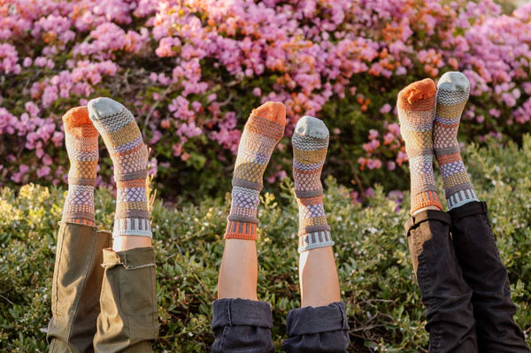 Solmate Crew Socks - Olive