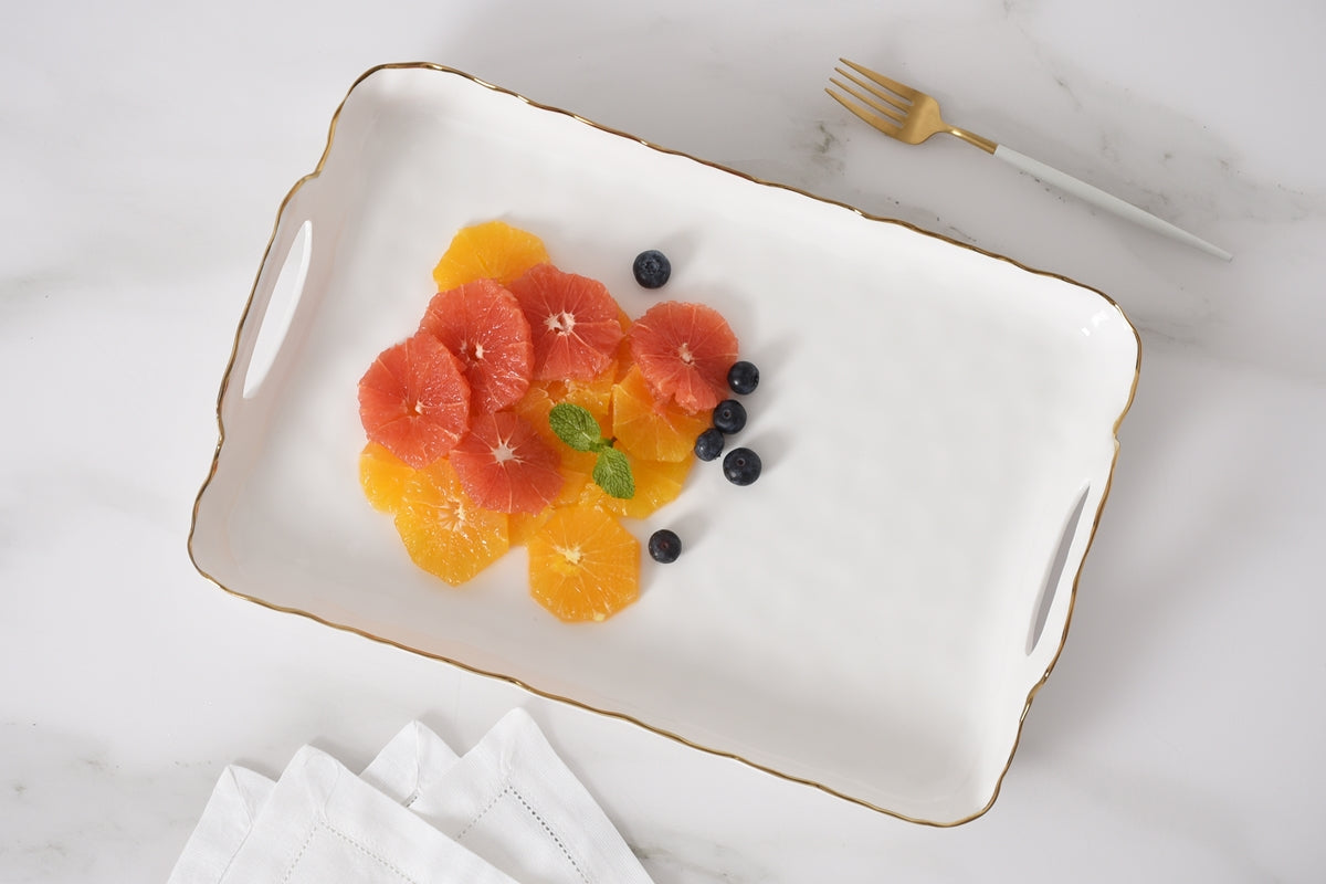 Pampa Bay Portofino Rectangular Tray W/ Handles