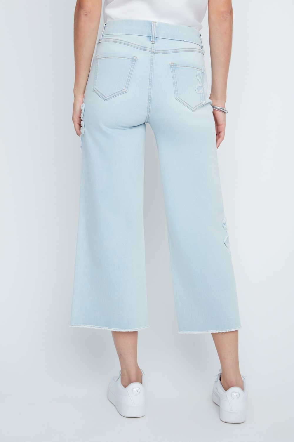 Renuar Flower Appliqué Jeans