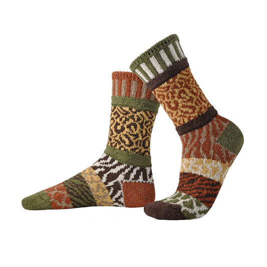 Solmate Crew Socks - Savanna