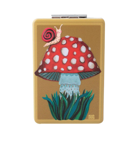 Mushroom Compact Mirror