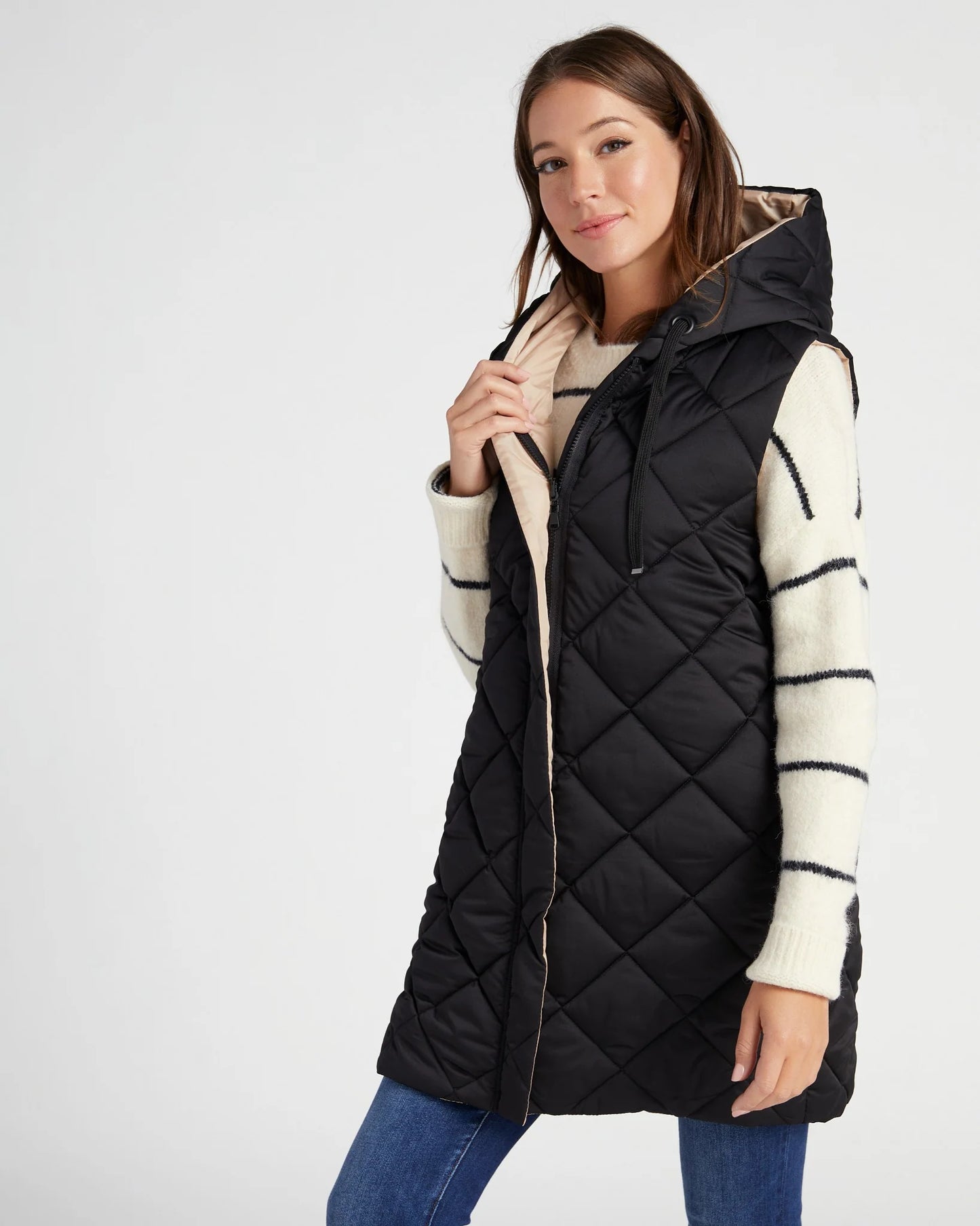 Tribal Reversible Puffer Vest