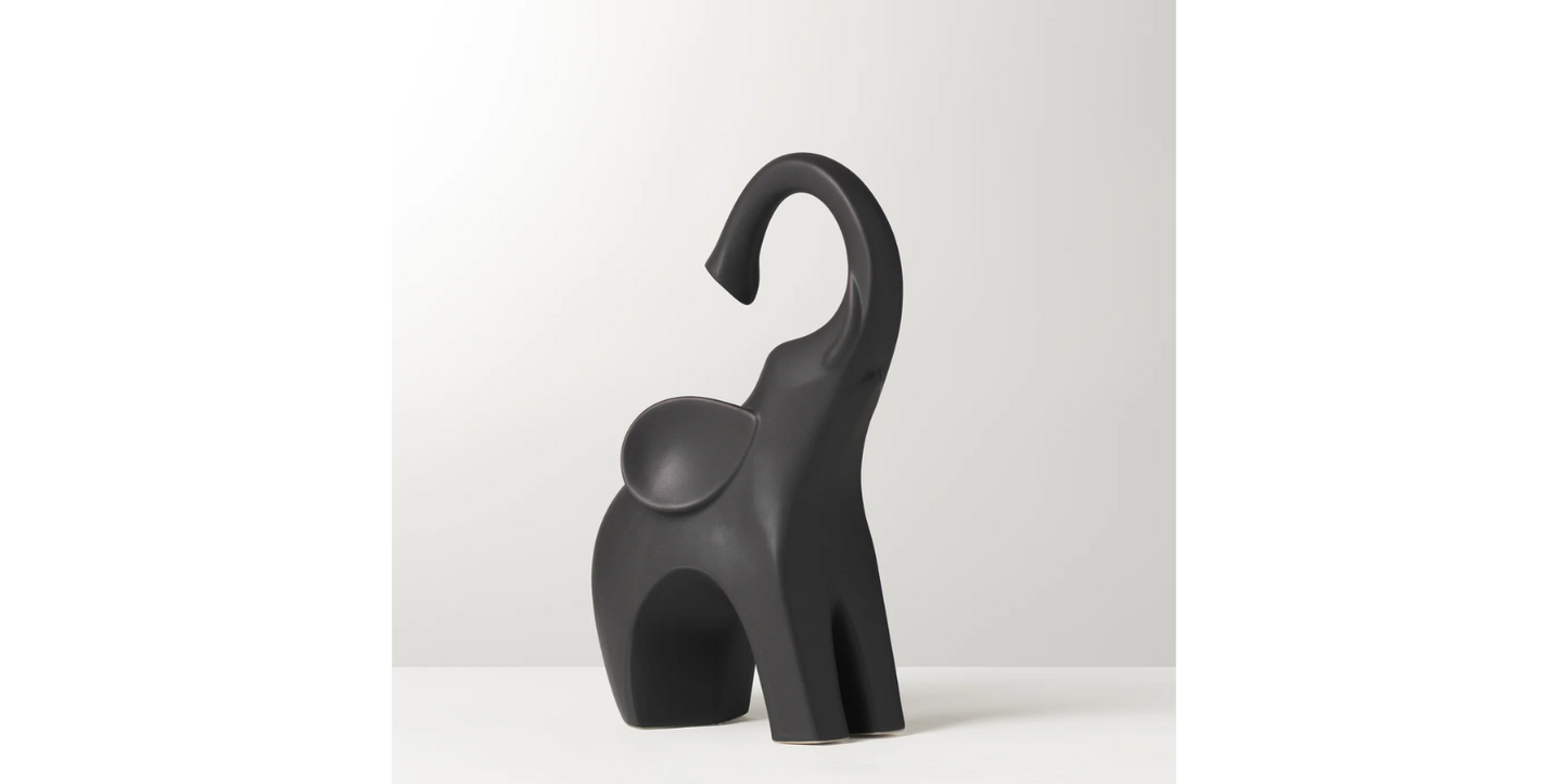 Ceramic Elephant 8"