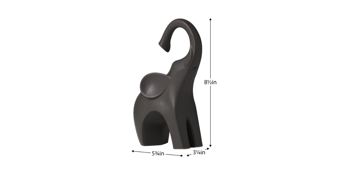 Ceramic Elephant 8"