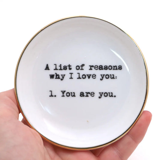 Trinket Tray Reasons I Love You