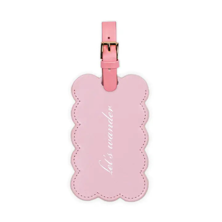 Kate Spade Luggage Tag, Let's Wander