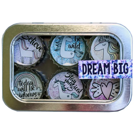 Set of 6 Unicorn Dreams Magnet Set