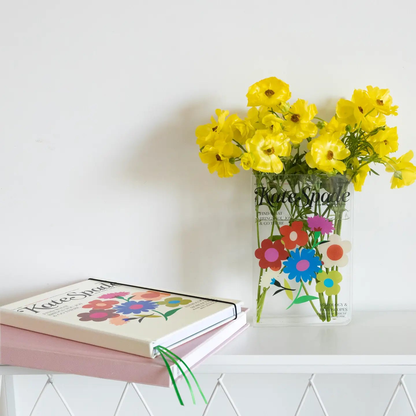 Kate Spade Acrylic Book Vase