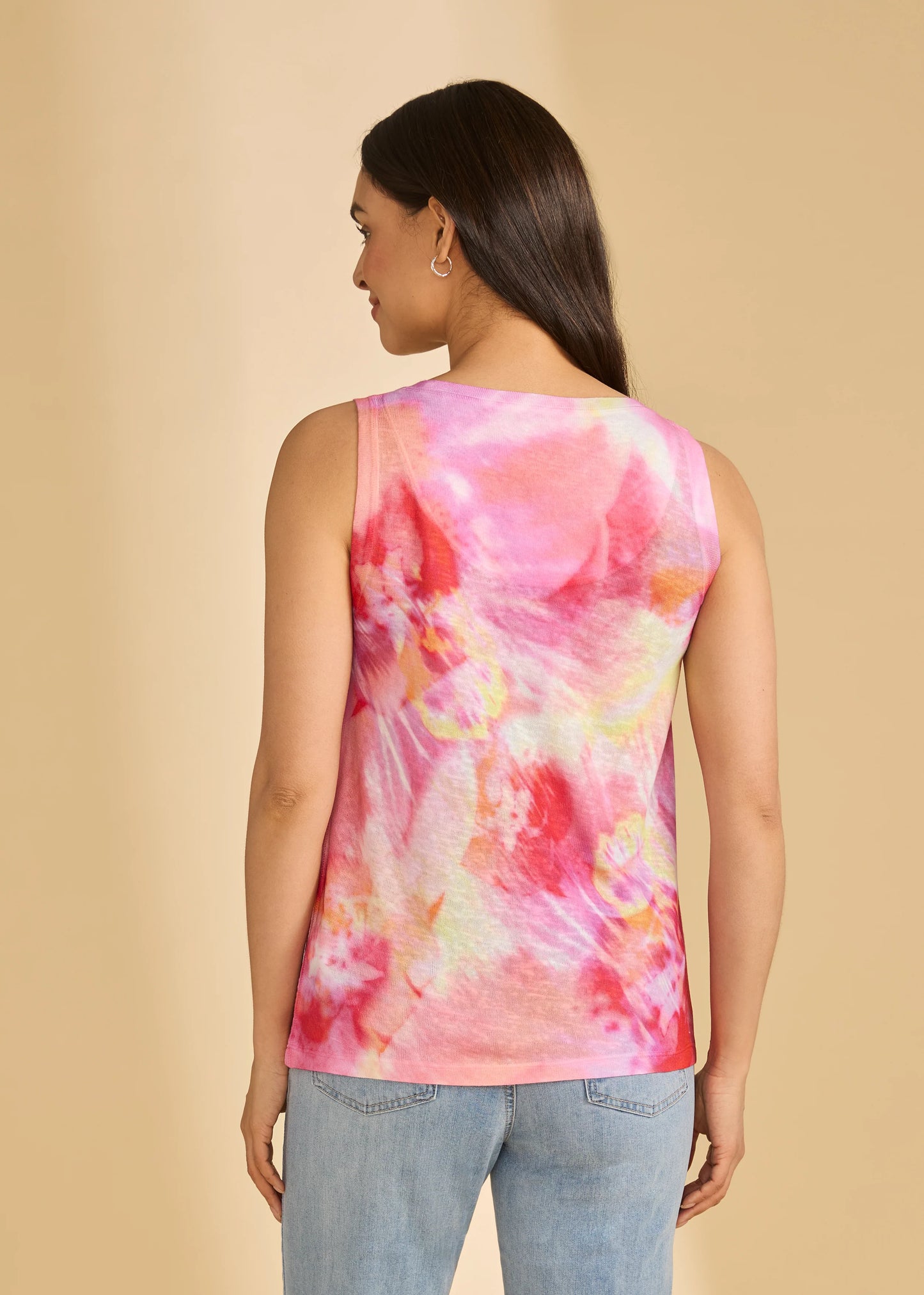 FDJ Sleeveless Scoop Neck Top