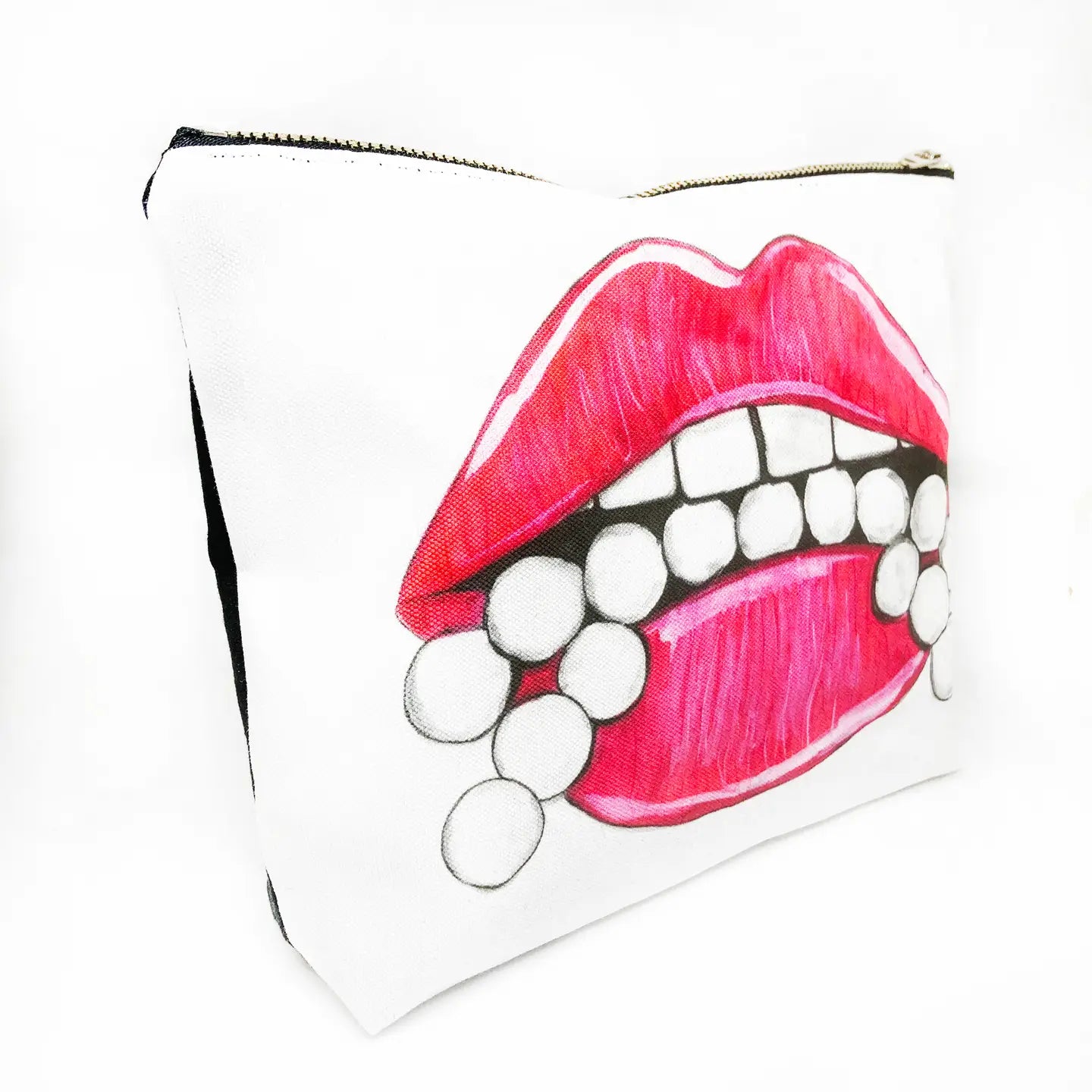 Lipstick T-Bottom Cosmetic Bag