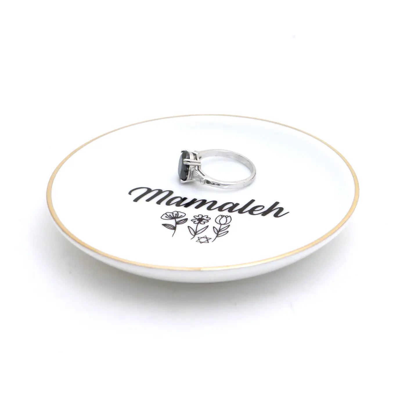Trinket Tray Mamaleh Ring 22K Gold