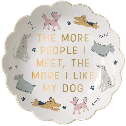Trinket Tray-Dog Scallop