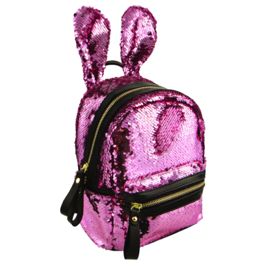 Glitter Bunny Mini Backpack