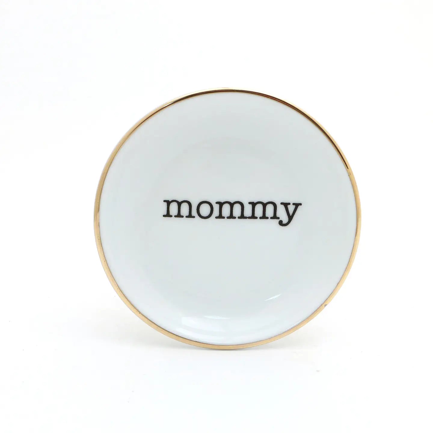 Trinket Tray Mommy Heart  22K Gold
