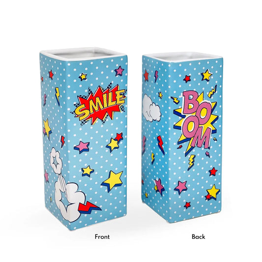 Pop Art Vase "Smile"