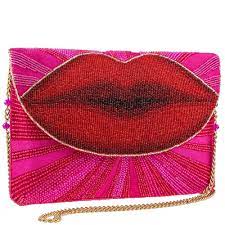 Mary Frances Smooch Crossbody Clutch Handbag