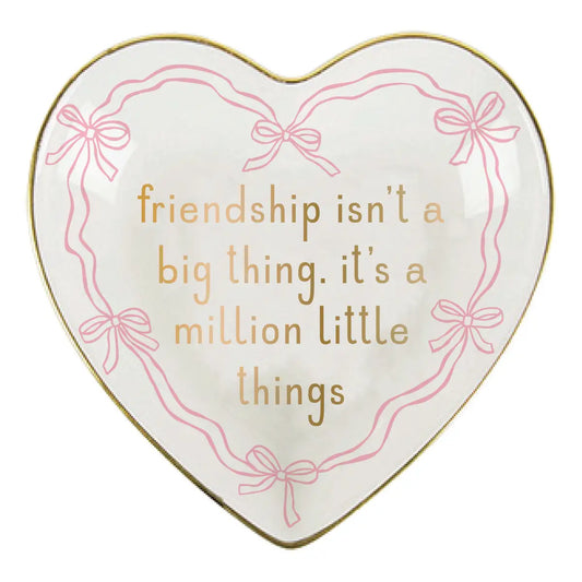 Trinket Tray- Million Things Friendship Heart