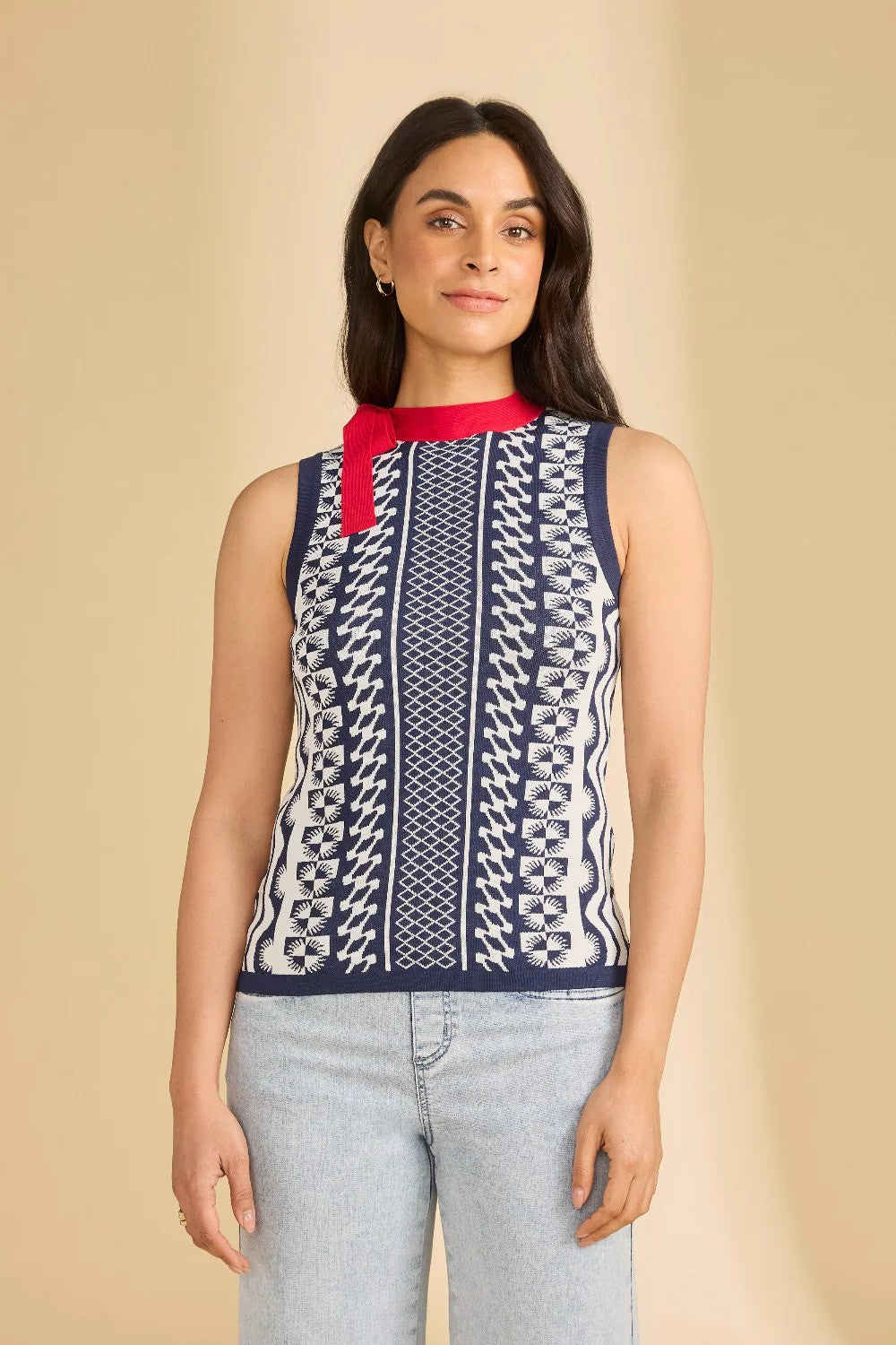 FDJ Sleeveless Sweater