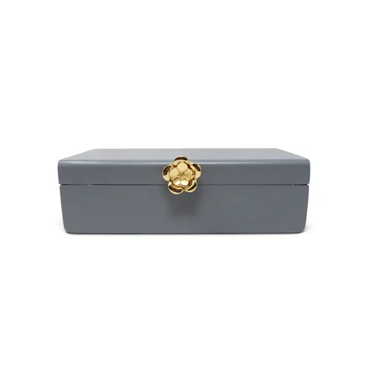 Decorative Box Grey Wood