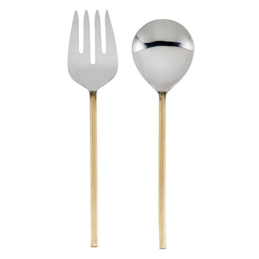 Two Toned Salad Servers