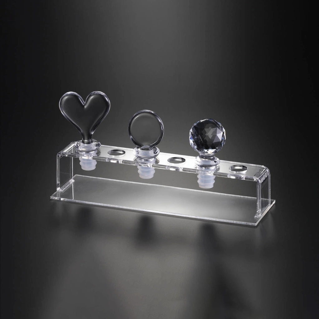 Acrylic Heart Wine Stopper