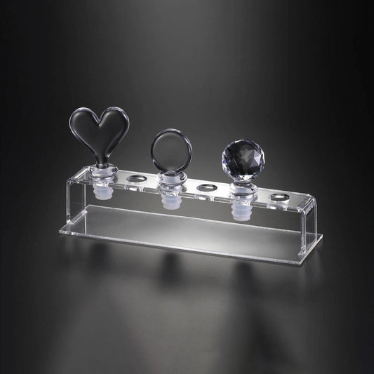 Acrylic Heart Wine Stopper