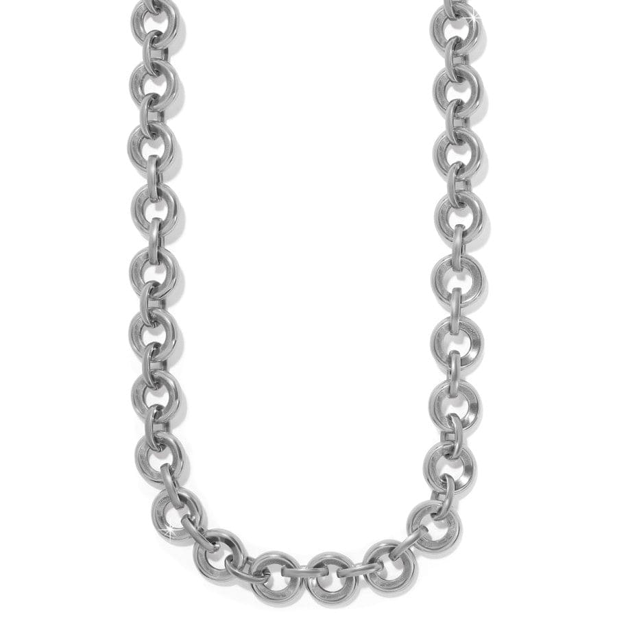 Brighton Medici Silver Link Necklace