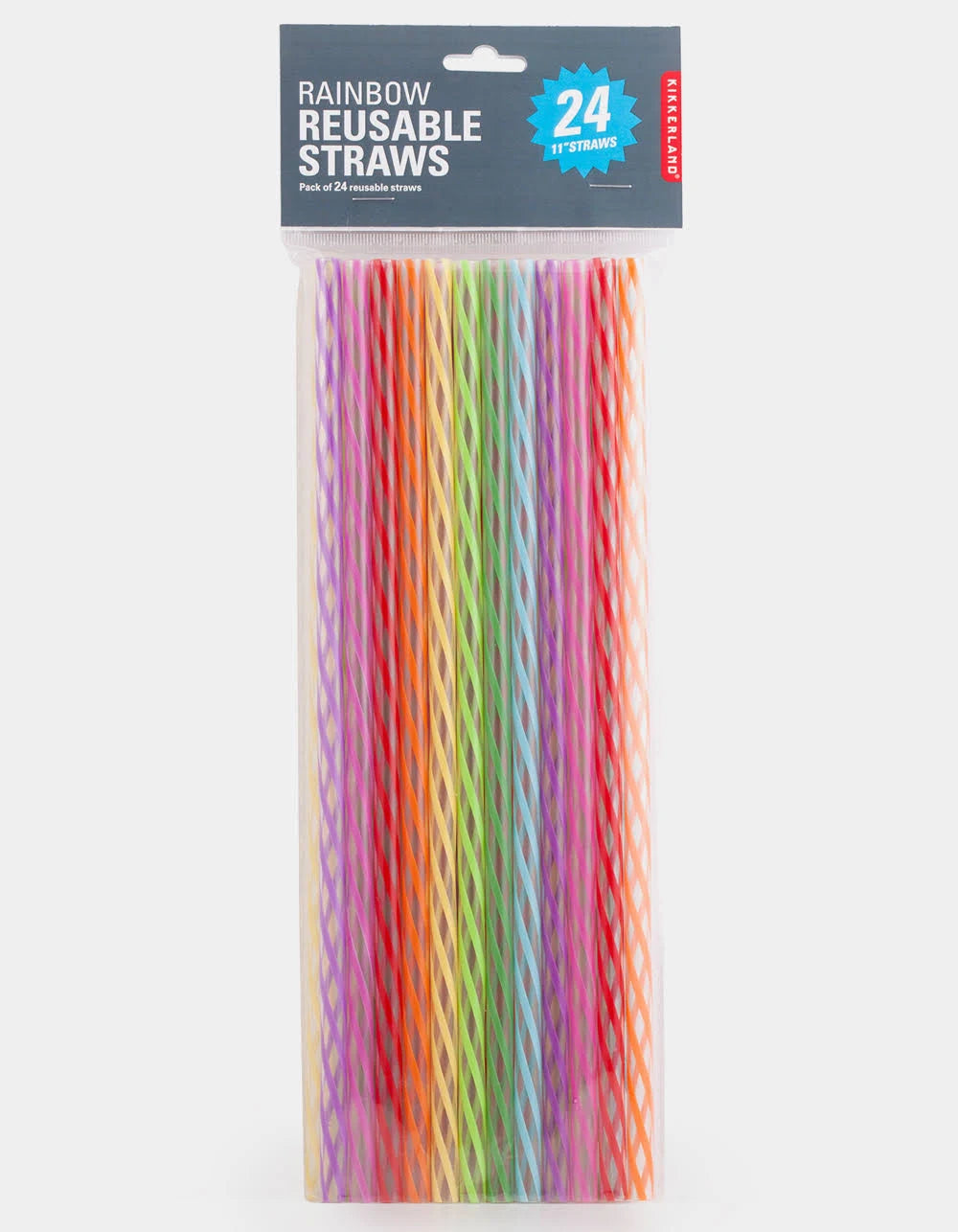 Rainbow Reusable Straws