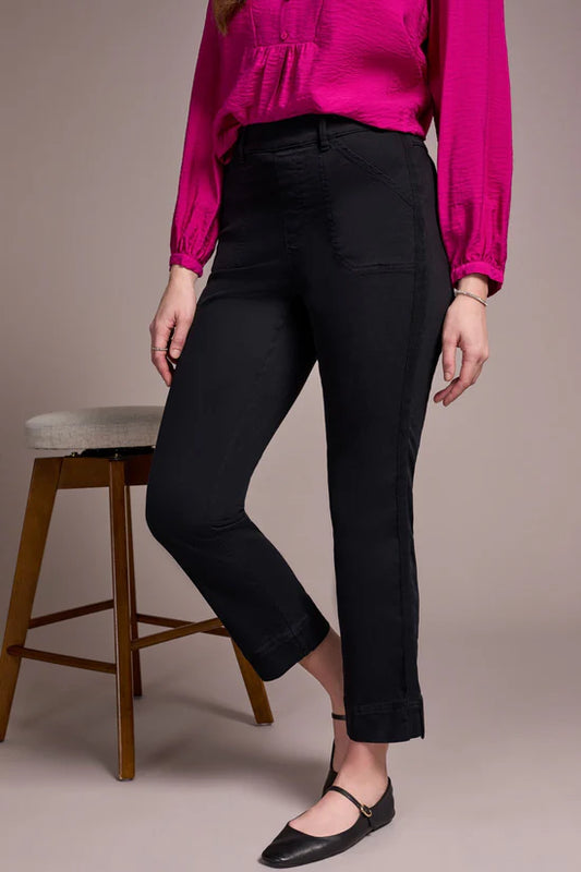 Tribal Comfort Stretch Pull-On Kick Flare Ankle Pants