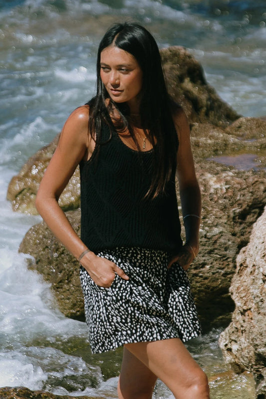Tribal Crochet Tank Top