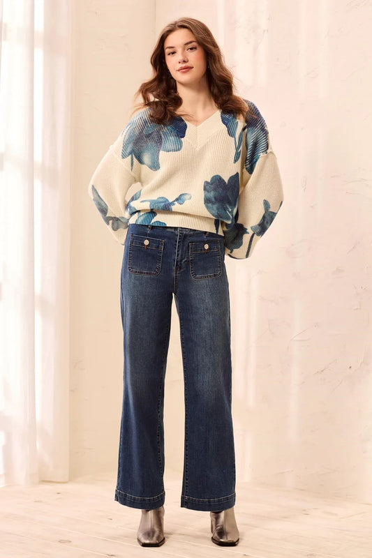 Tribal Sophia Curvy Comfort Stretch Straight Jeans