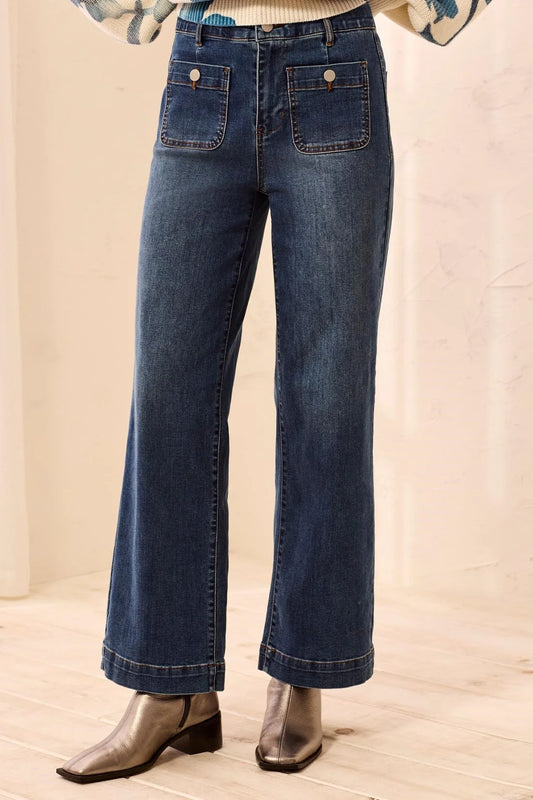 Tribal Sophia Curvy Comfort Stretch Straight Jeans