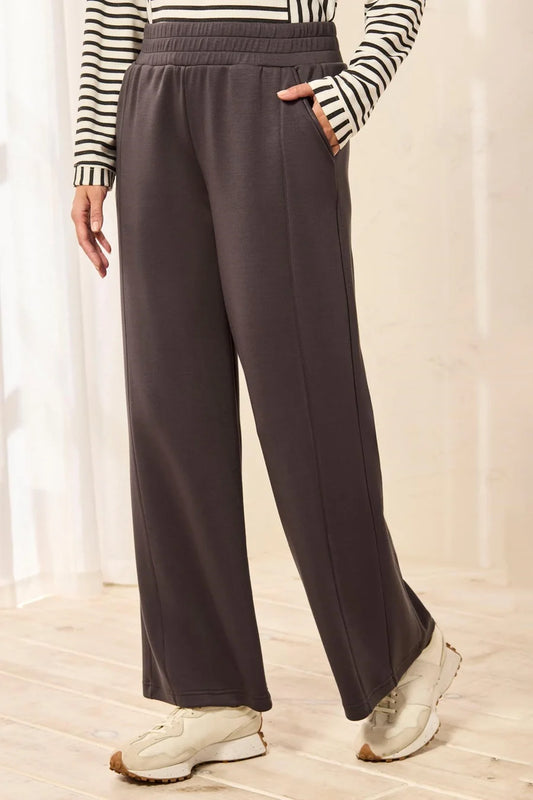 Tribal ECHNO LUX Knit Pull-On Wide Leg Joggers