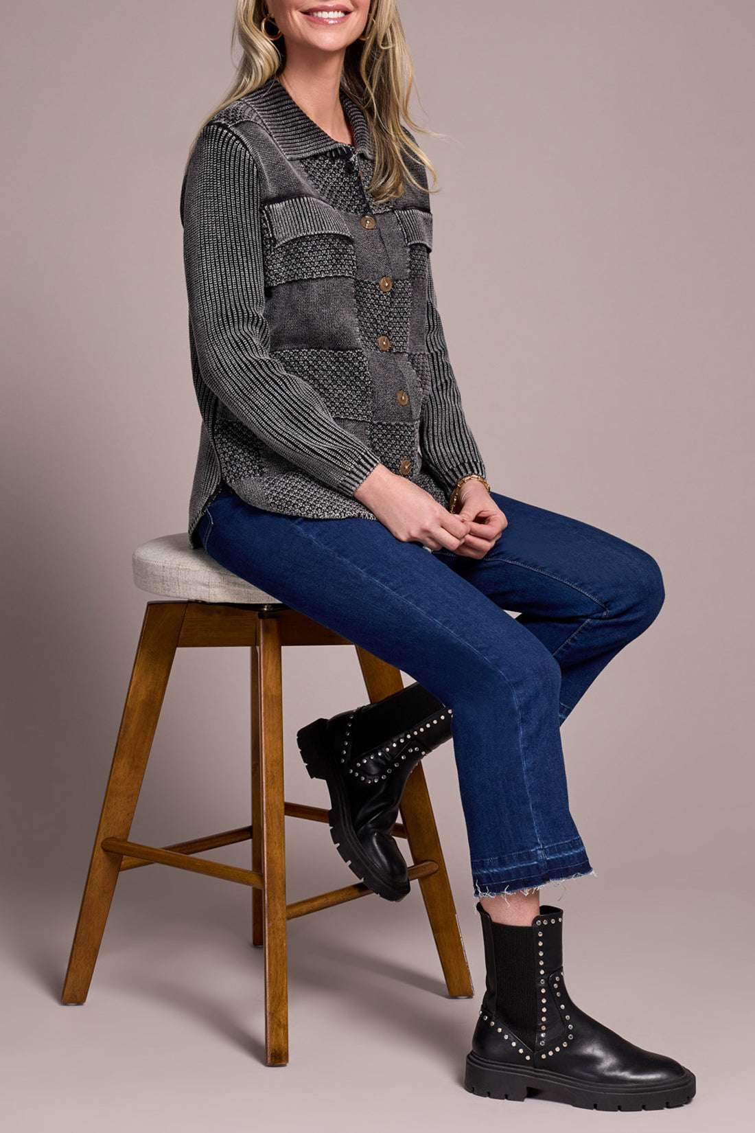 Tribal Sweater Shacket