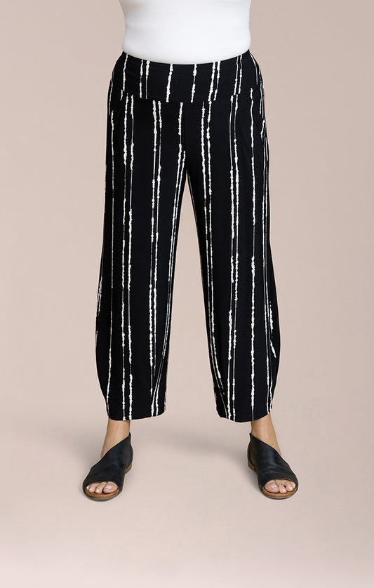 Sympli Narrow Lantern Pant, Print