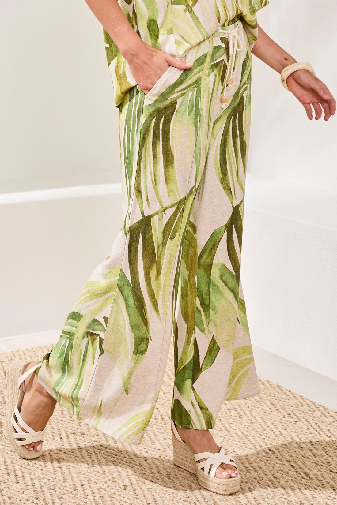 Tribal Pull On Ankle Pant