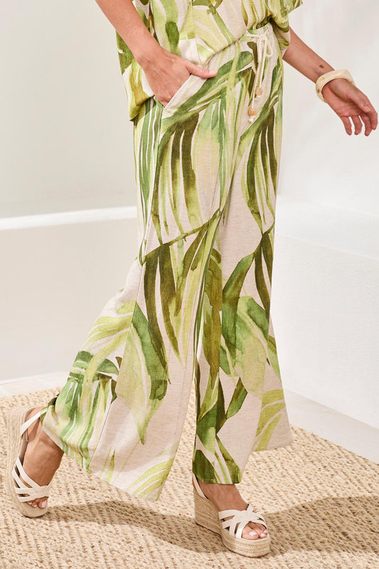 Tribal Pull On Ankle Pant