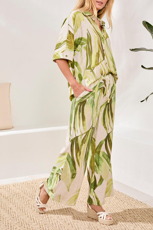Tribal Pull On Ankle Pant