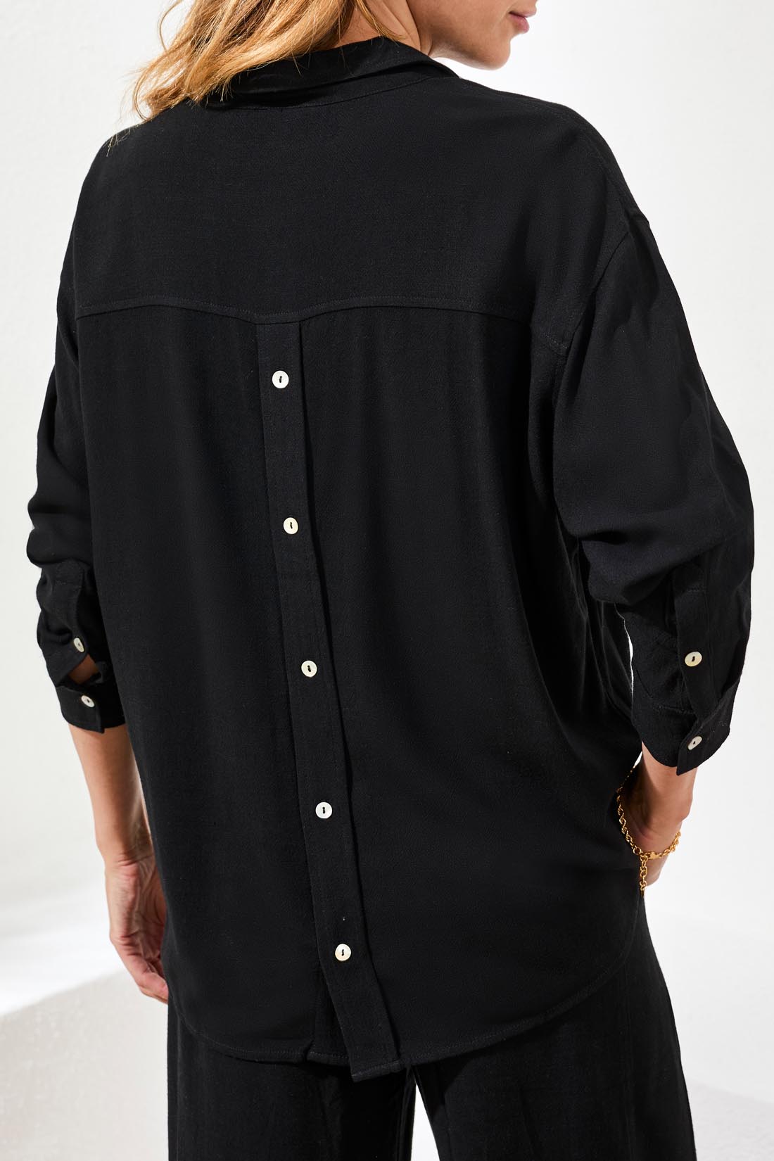 Tribal Button Detail Shirt