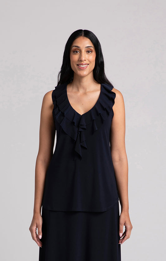 Sympli Flutter Sleeveless Top